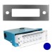 Φωτιστικό Χωνευτό Ορθογώνιο LED 0.8W 230V Μπλέ φως Αλουμινίου Inox 9601 IP54